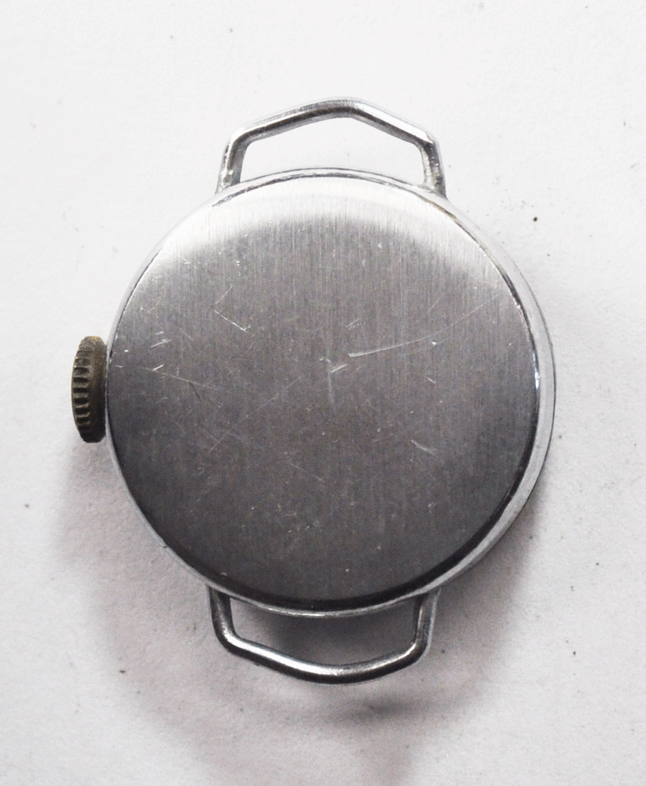 Vintage Varsity Salmon Dial 24mm Wristwatch 353 Not Running Manual Wind