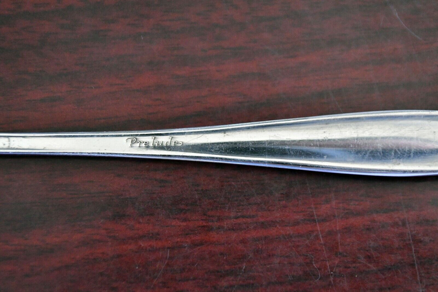 Set of 8 Prelude by International 7 3/8" Sterling Long Iced Tea Spoons 7.3 oz.