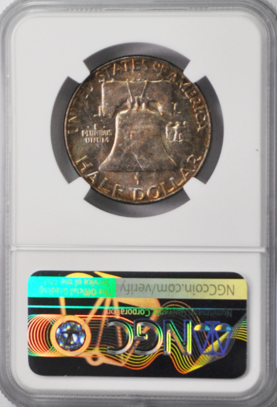 1957 50c Franklin Silver Half Dollar NGC MS66 Fifty Cents BU Philadelphia