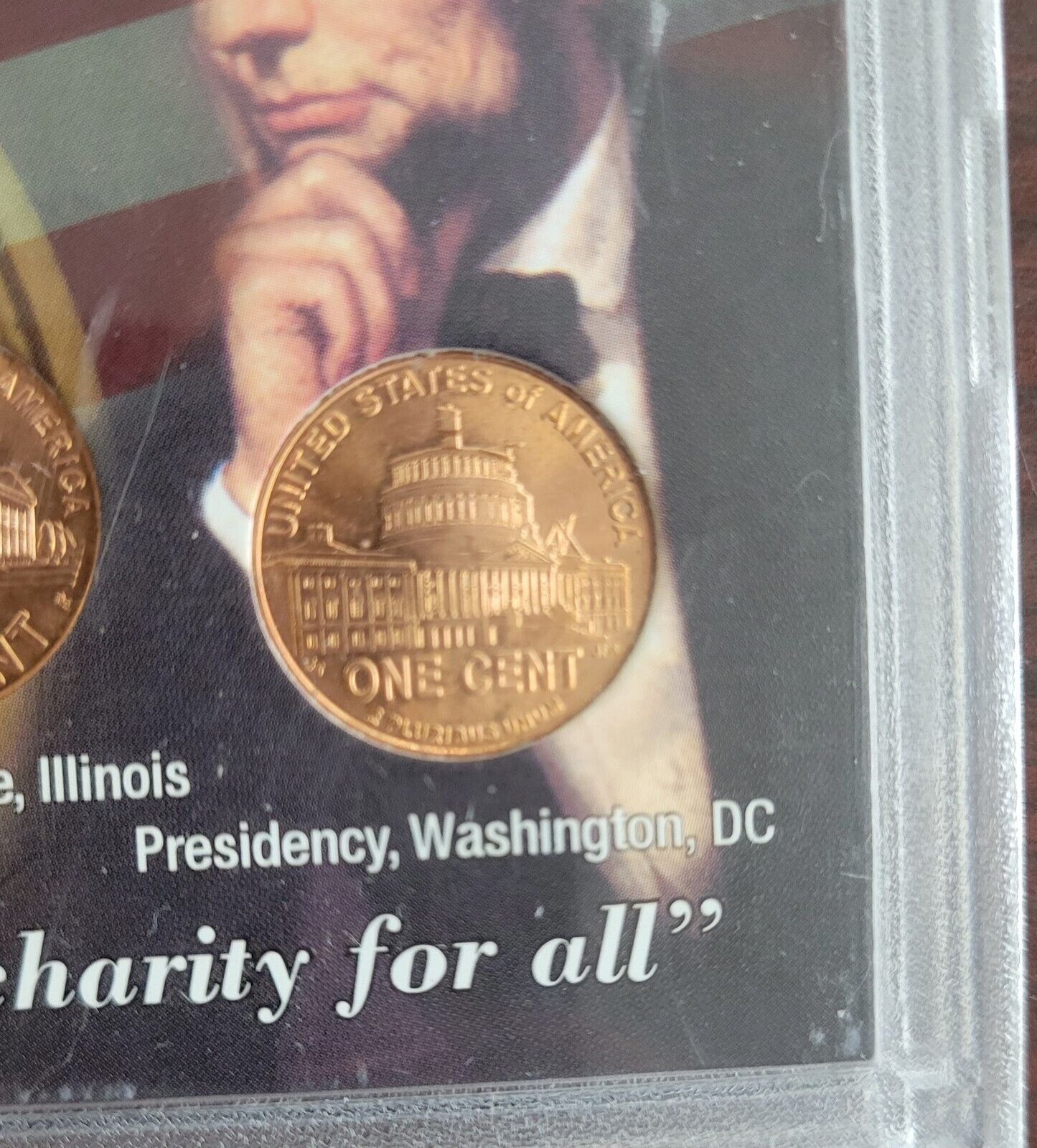 Lincoln Bicentennial Cents 1809-2009 Coin Set in Whitman Display Holder 5 Coin