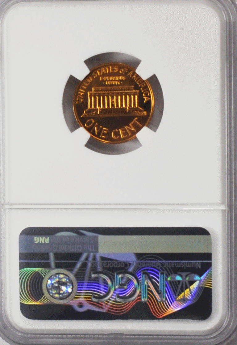1961 1c Proof Lincoln Memorial Cent One Penny NGC PF69 Gem Uncirculated