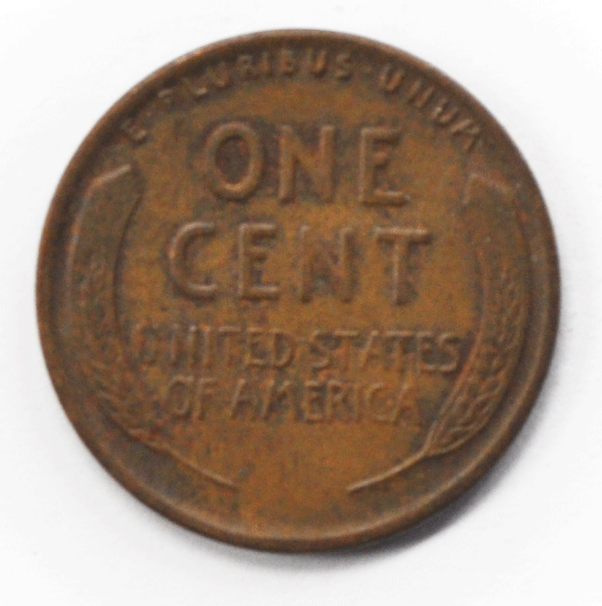 1917 1c Lincoln Wheat Penny One Cent Philadelphia US Coin