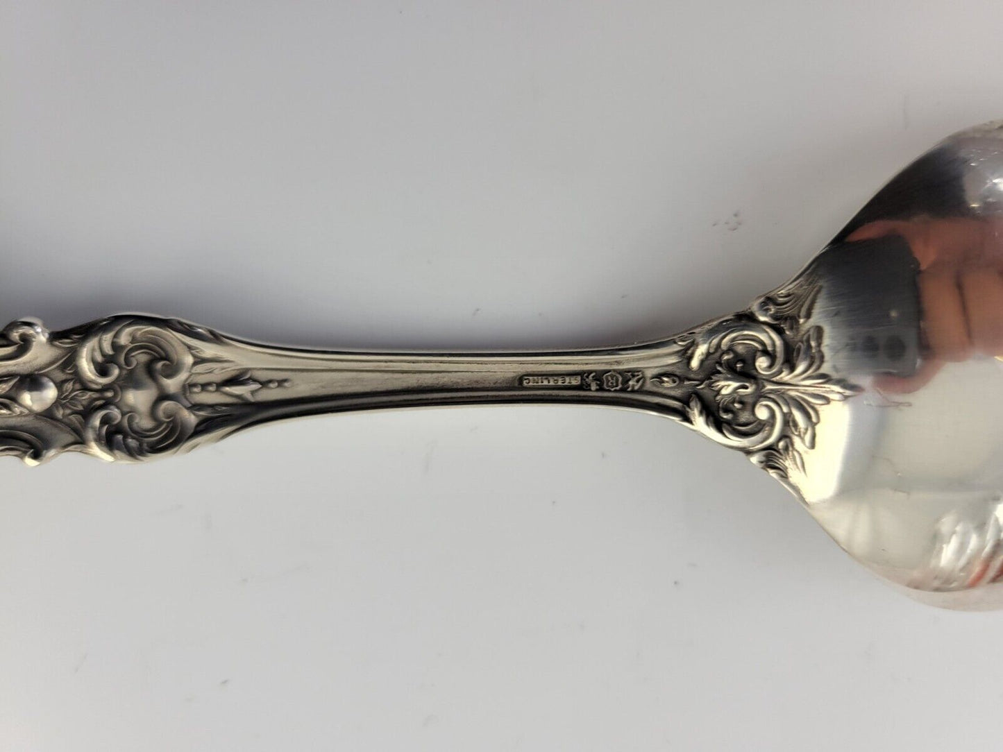 Reed & Barton Francis I Sterling Silver 5 3/8" Bouillon Soup Spoon 1.3oz.