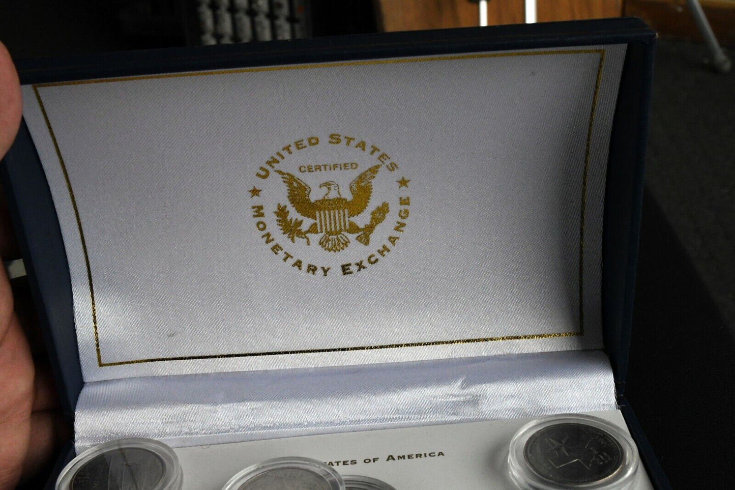 Texas Lone Star State State Quarters Monetary Exchange Bush Cheney Austin Kerry