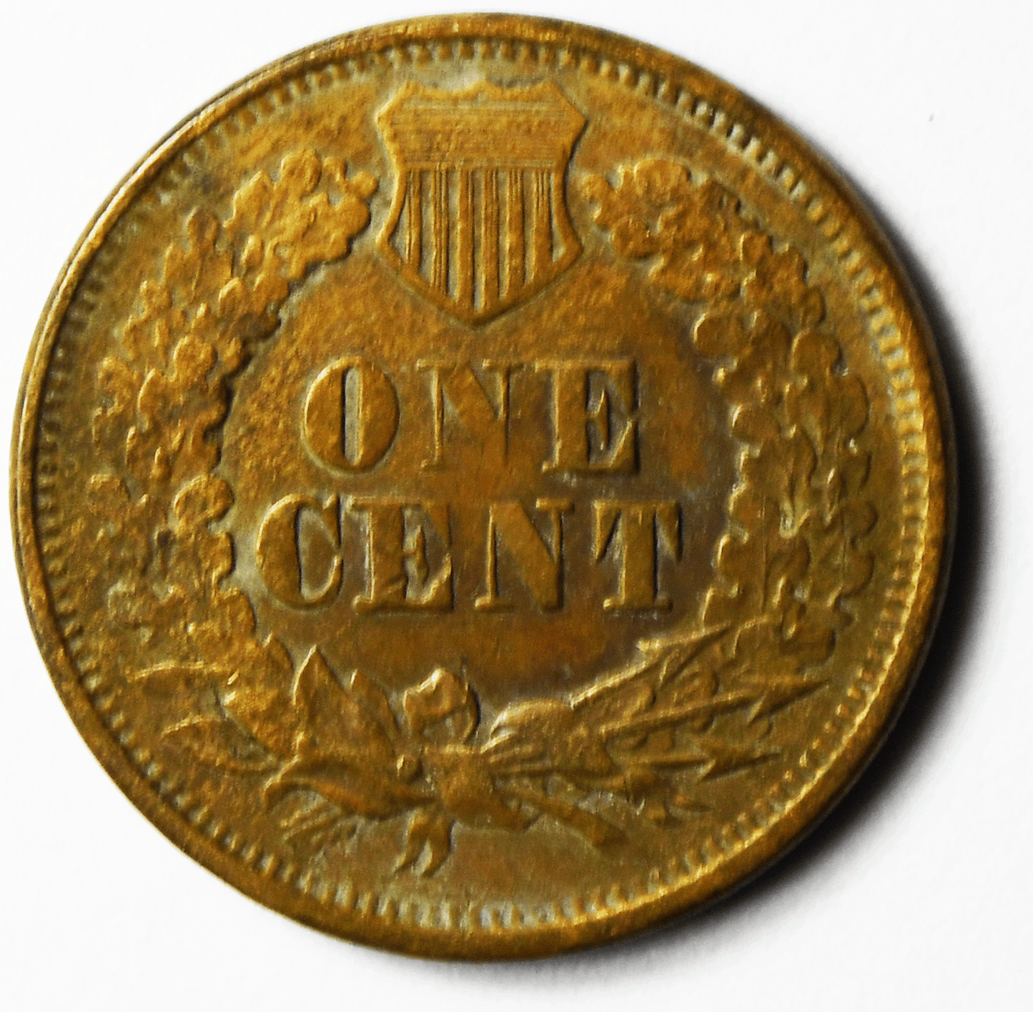 1868 1c Indian Head Penny One Cent US Philadelphia