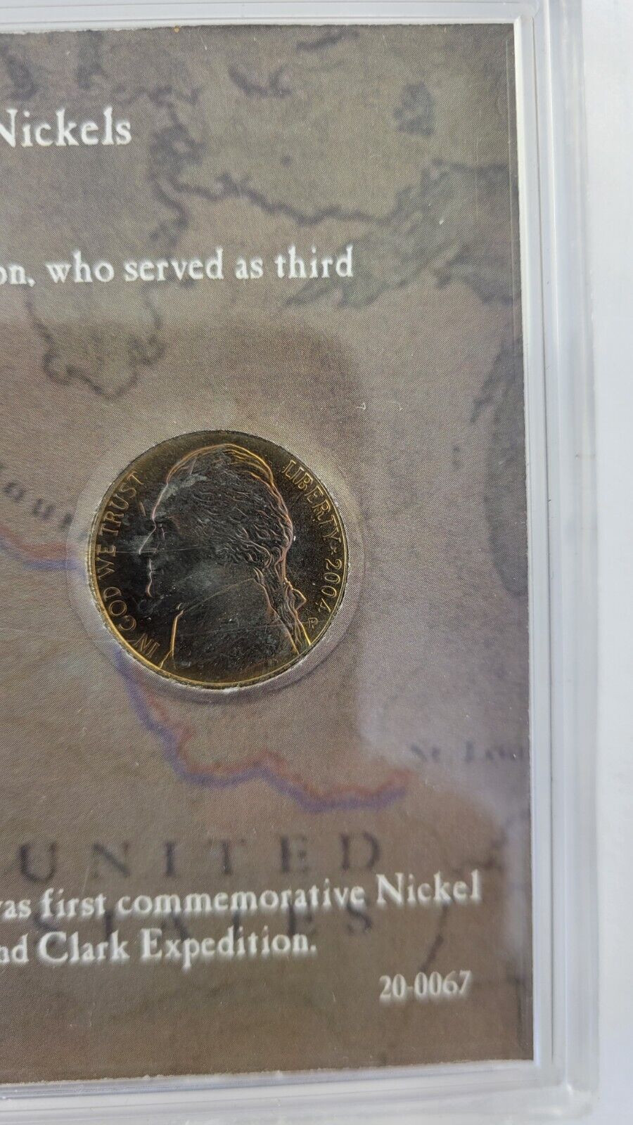 First & Last Jefferson Nickel and Lewis And Clark Nickel 1938, 2004