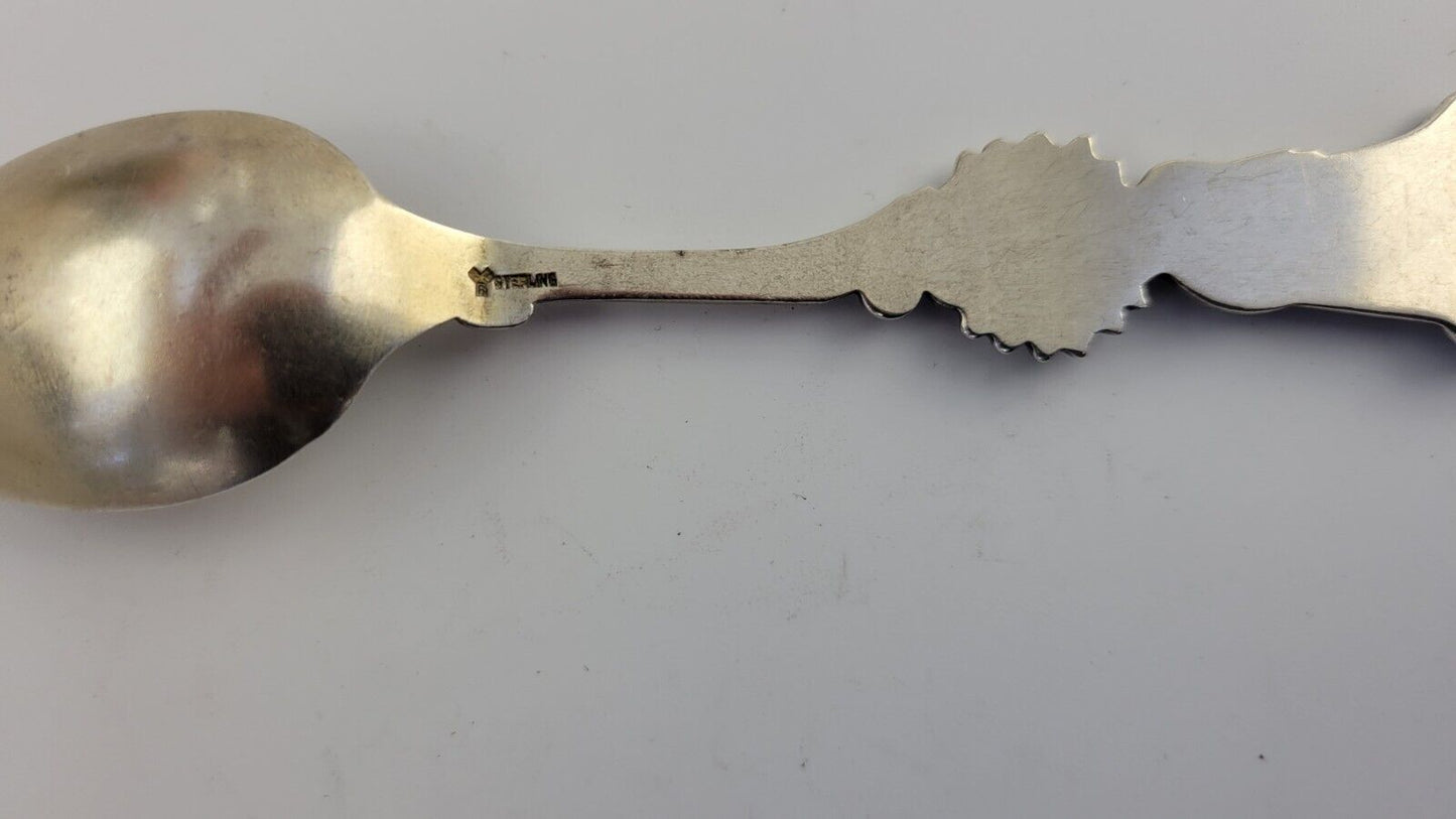 First Presbyterian Church Wichita Ks Sterling 5 5/8" Souvenir Spoon .74oz.