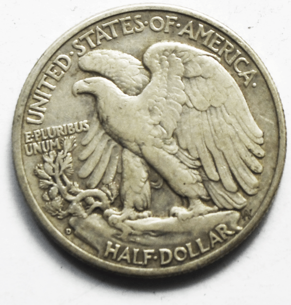 1936 D 50c Walking Liberty Half Dollar Fifty Cents Denver