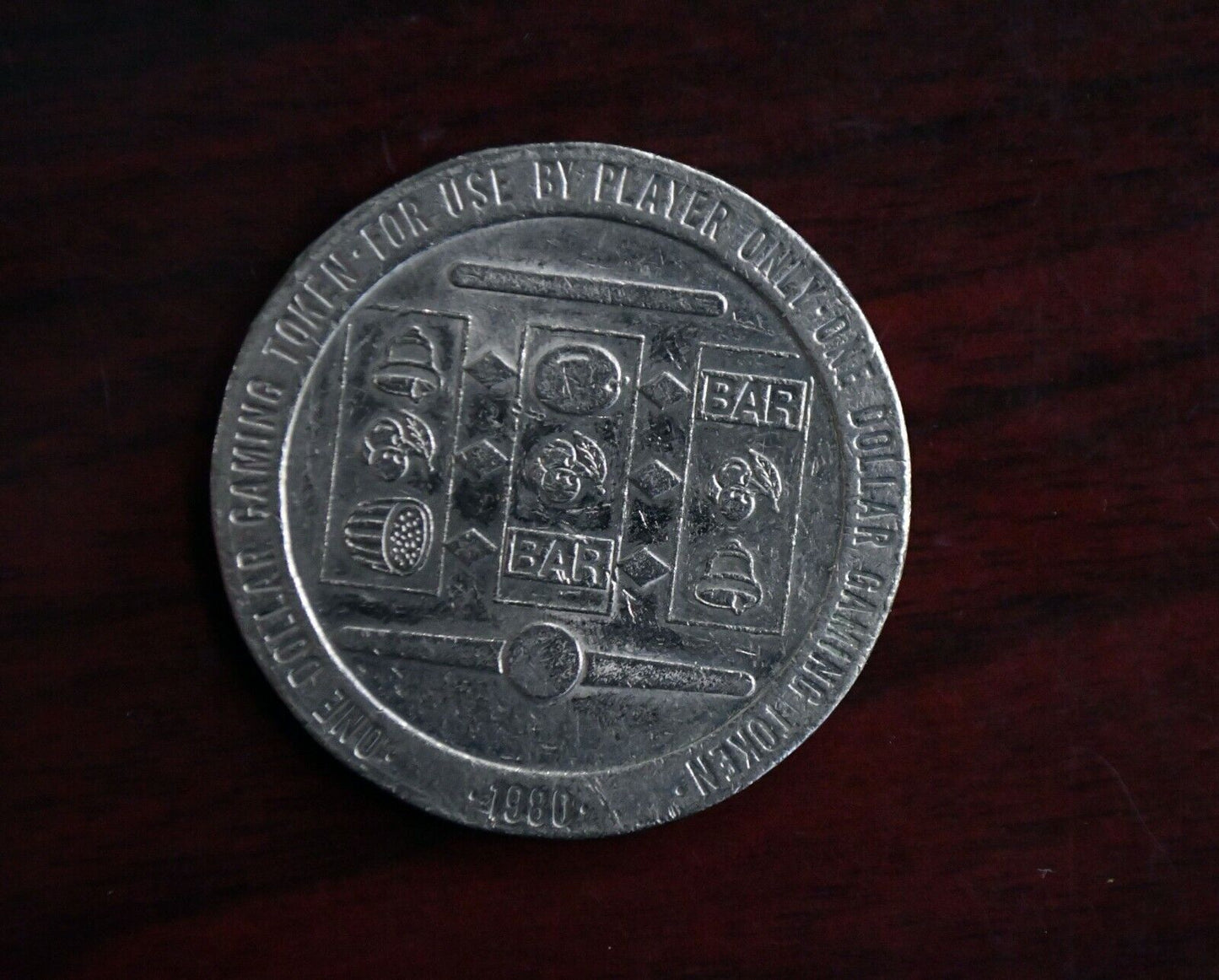 1980 Slots A Fun Las Vegas Casino Gaming Token Franklin Mint Made