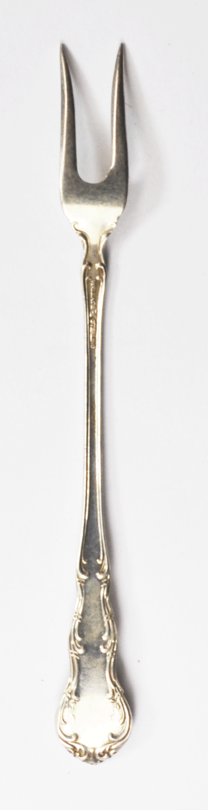 Sterling Silver Wallace Old Atlantic Olive Pickle Fork 6"