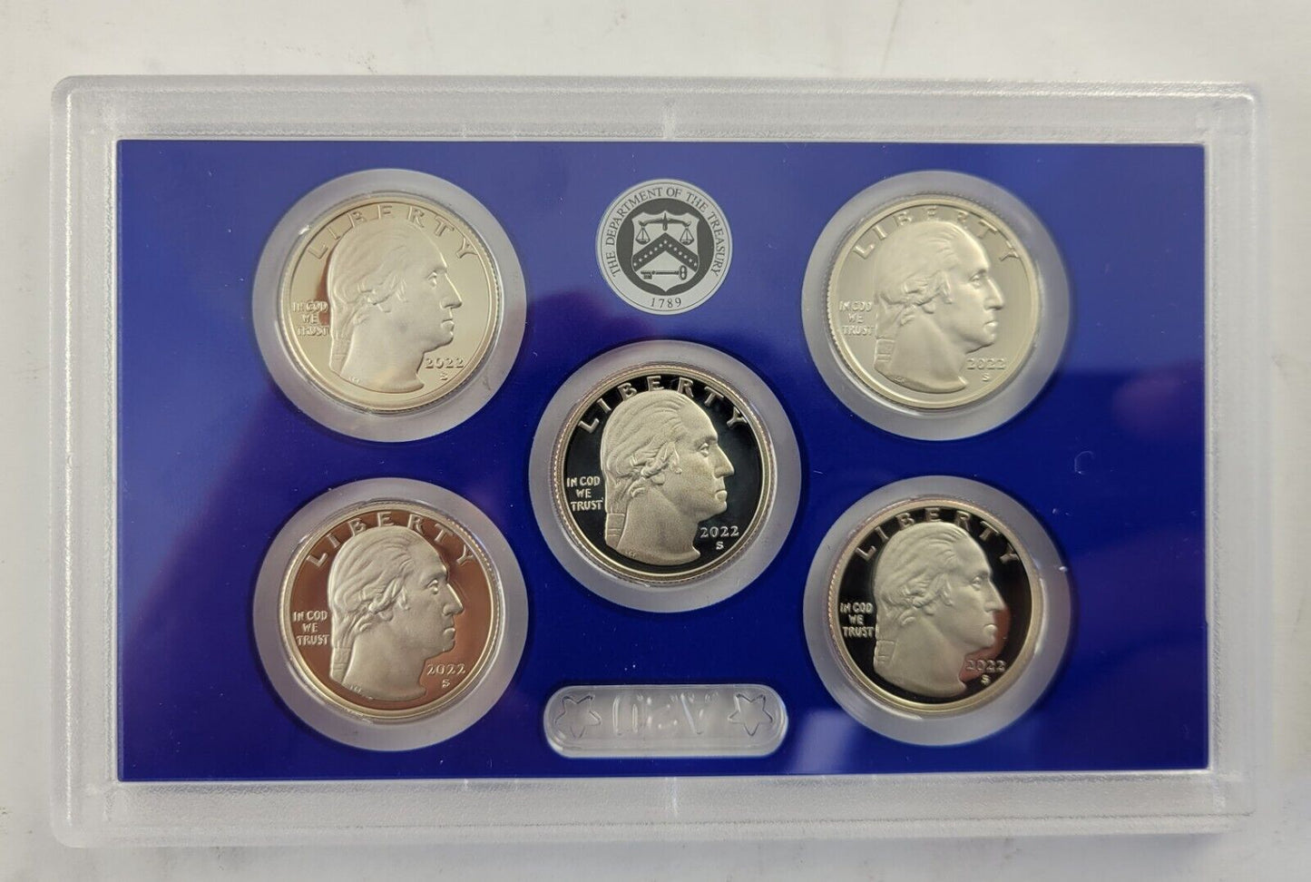 2022 S American Women Quarters 5 Coin Clad Proof United States Mint