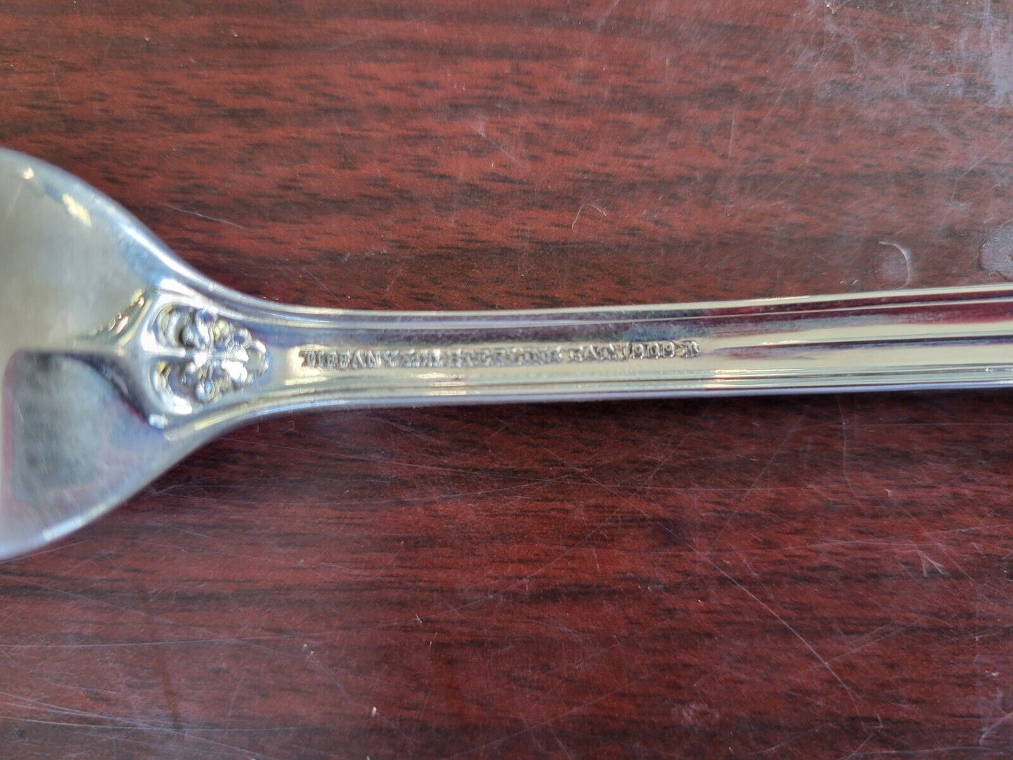 St. Dunstan by Tiffany & Co. Sterling Silver 7 3/4" Solid Dinner Fork 2.4oz.