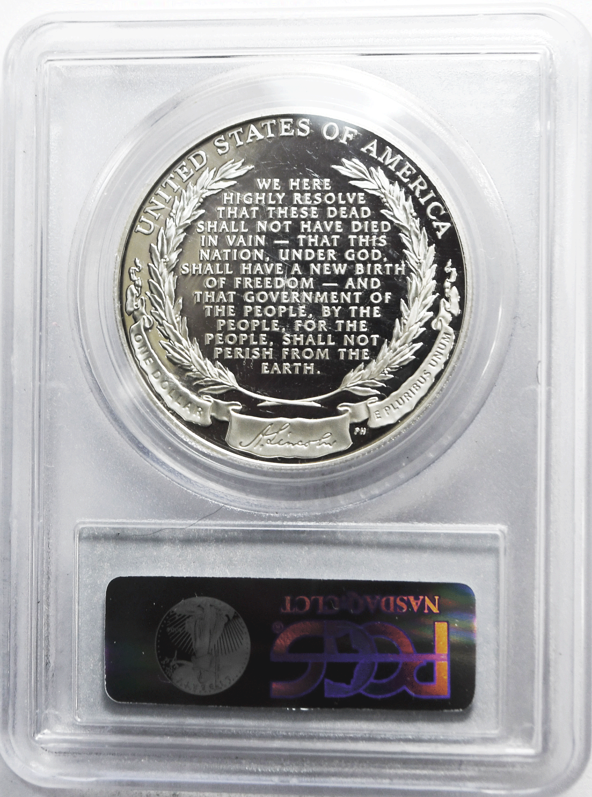 2009 P $1 Abraham Lincoln Commemorative Silver One Dollar PF69 DCAM PCGS