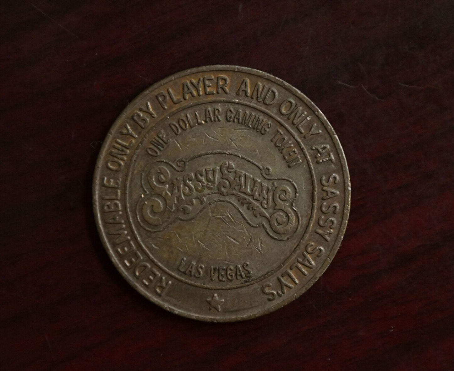 Sassy Sally's Las Vegas Dollar Gaming Token
