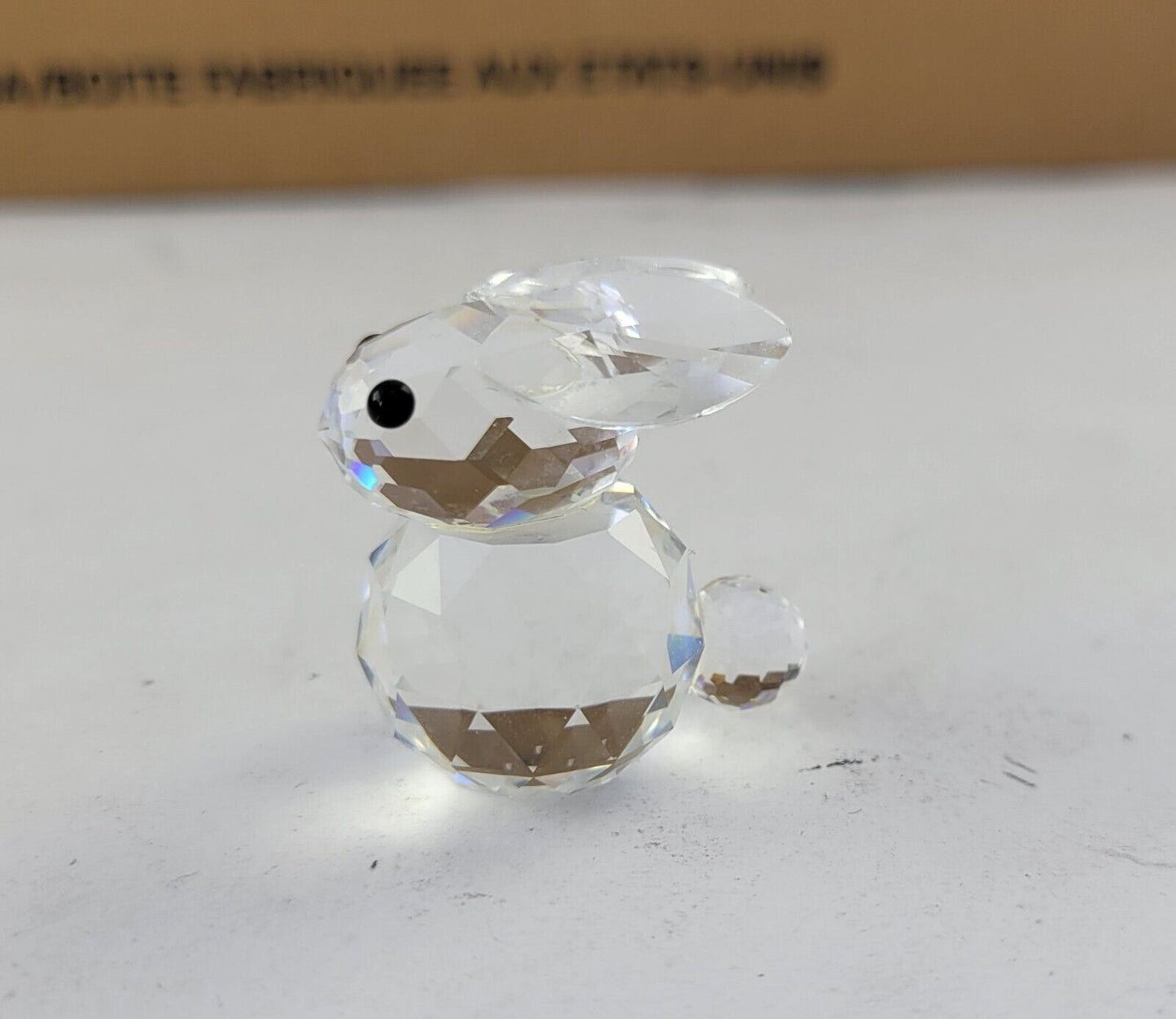 Vintage Swarovski Crystal Bunny Rabbit Figurine - Loose 1 18/" Tall Austria