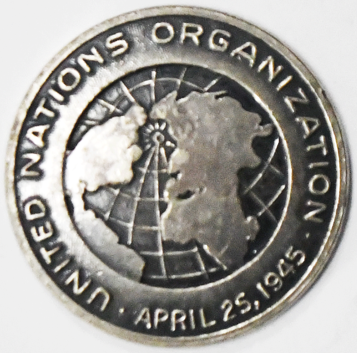 United Nations Organization UNO Freedom For All Peoples Medal 29mm