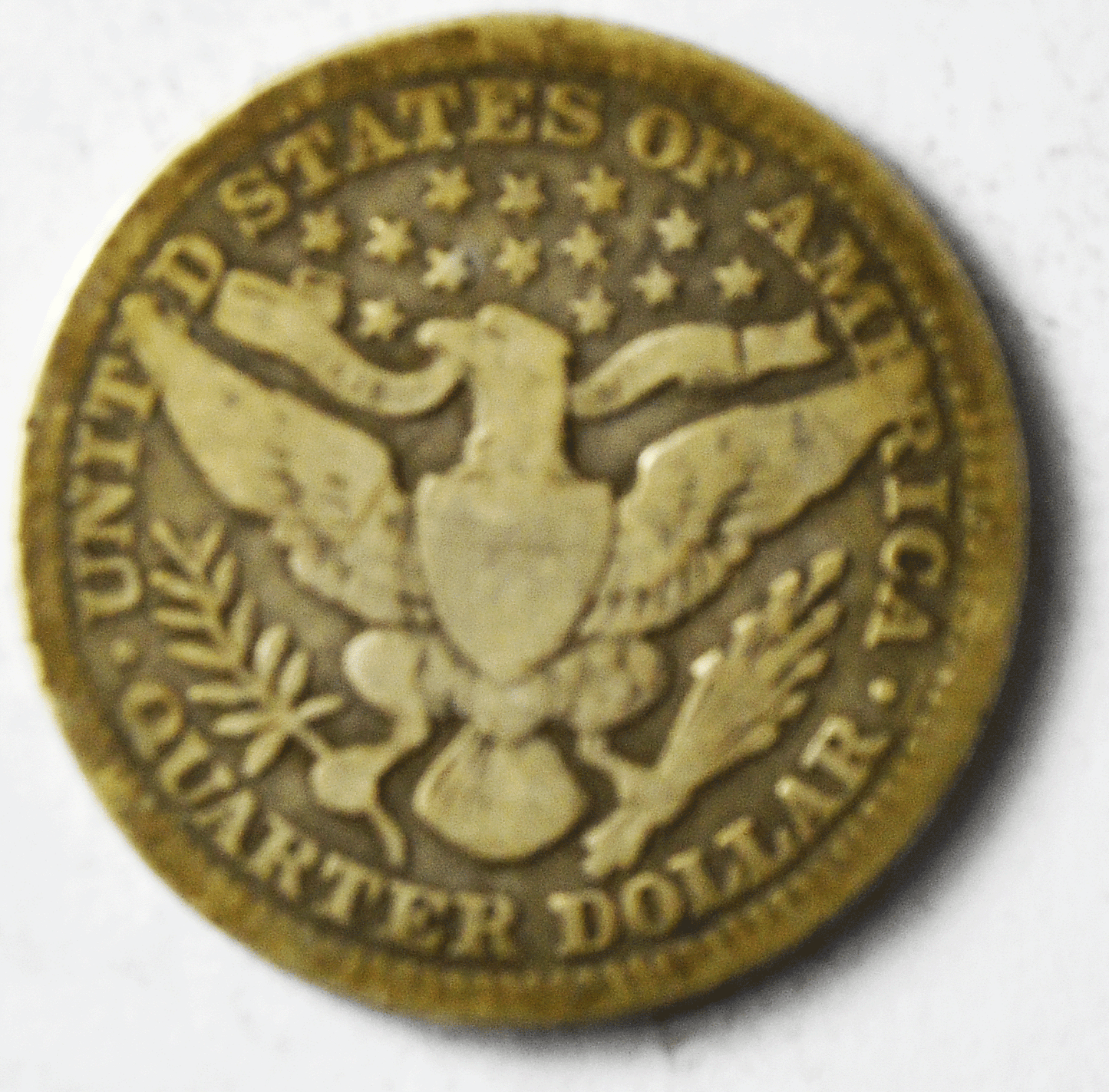 1904 25c Barber Silver Quarter Dollar Twenty Five Cents Philadelphia