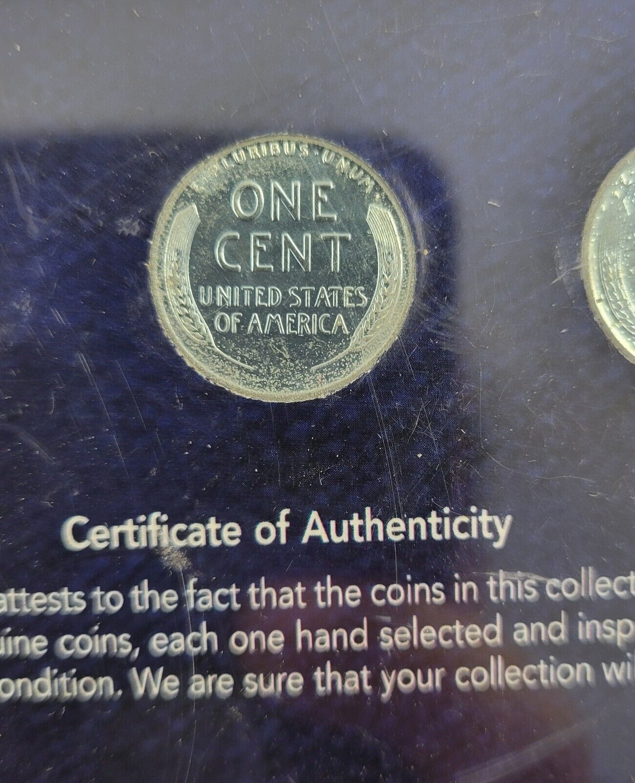 Complete 1943 Steel Penny Mint Mark Collection P D S Set of 3 w/ COA Hard Case
