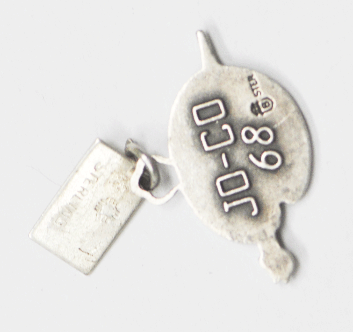 Sterling Silver Bell Trading JO-CO 68 Artist Pallet Charm