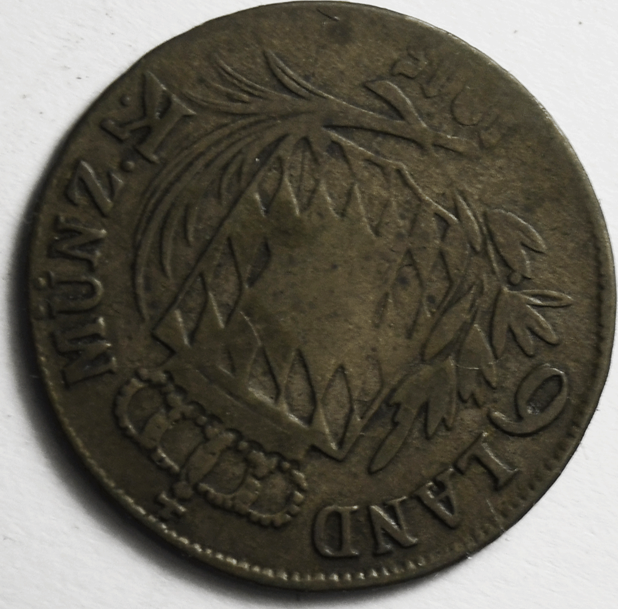 1815 German States Bavaria 6 Six Kreuzer KM# 686 Silver Coin