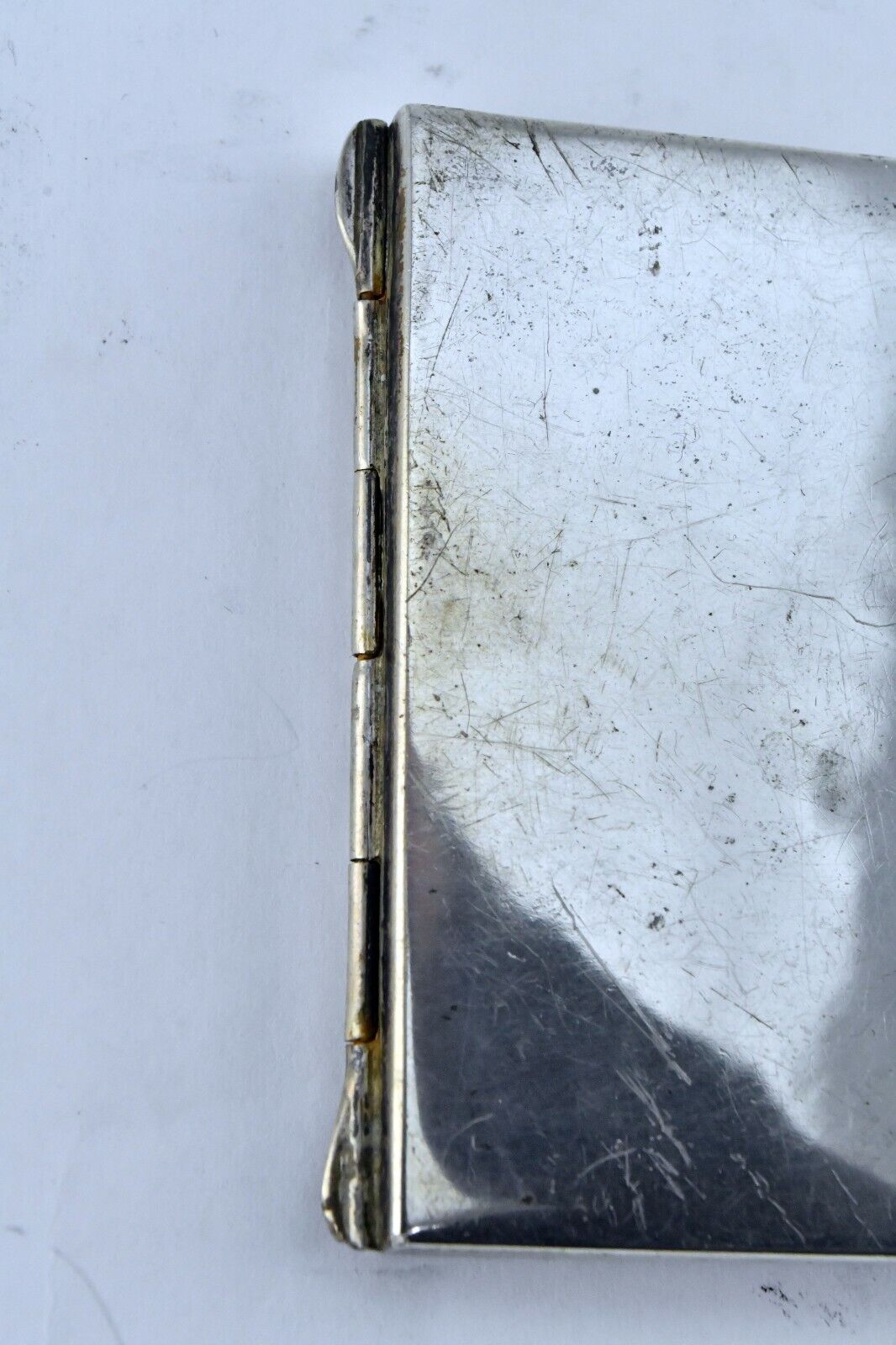 Sanborns Mexico Sterling Silver 4 1/4" x 3" Cigarette Case 4.1 oz