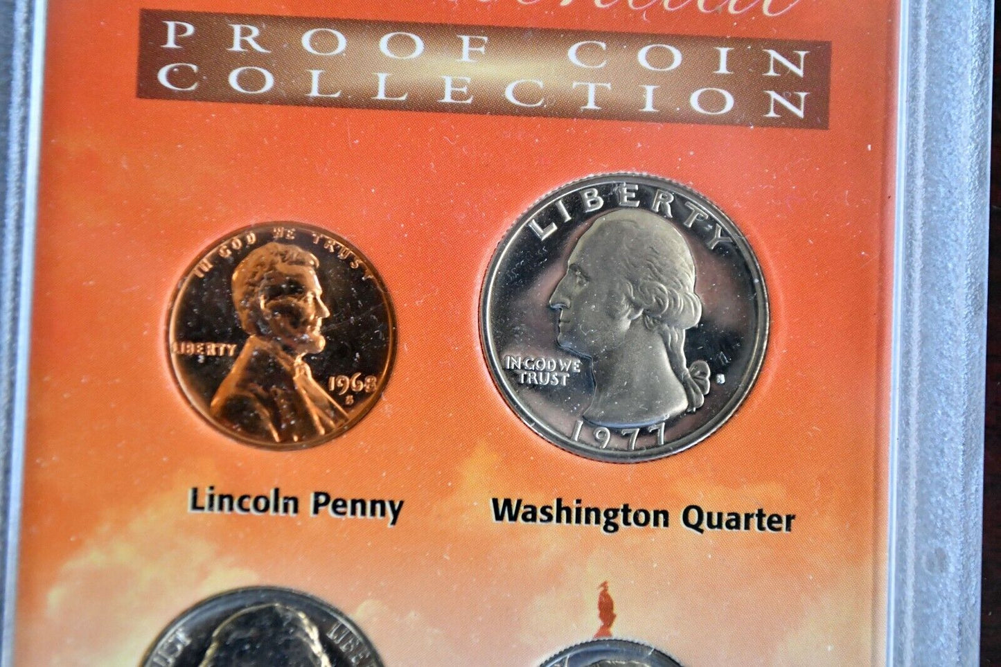Presidential Proof Coin Collection Penny, Nickel, Dime, Quarter 1964-1977