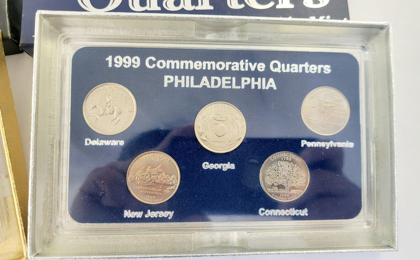 1999 50 States Commemorative Quarters Gold & Standard Edition Sets