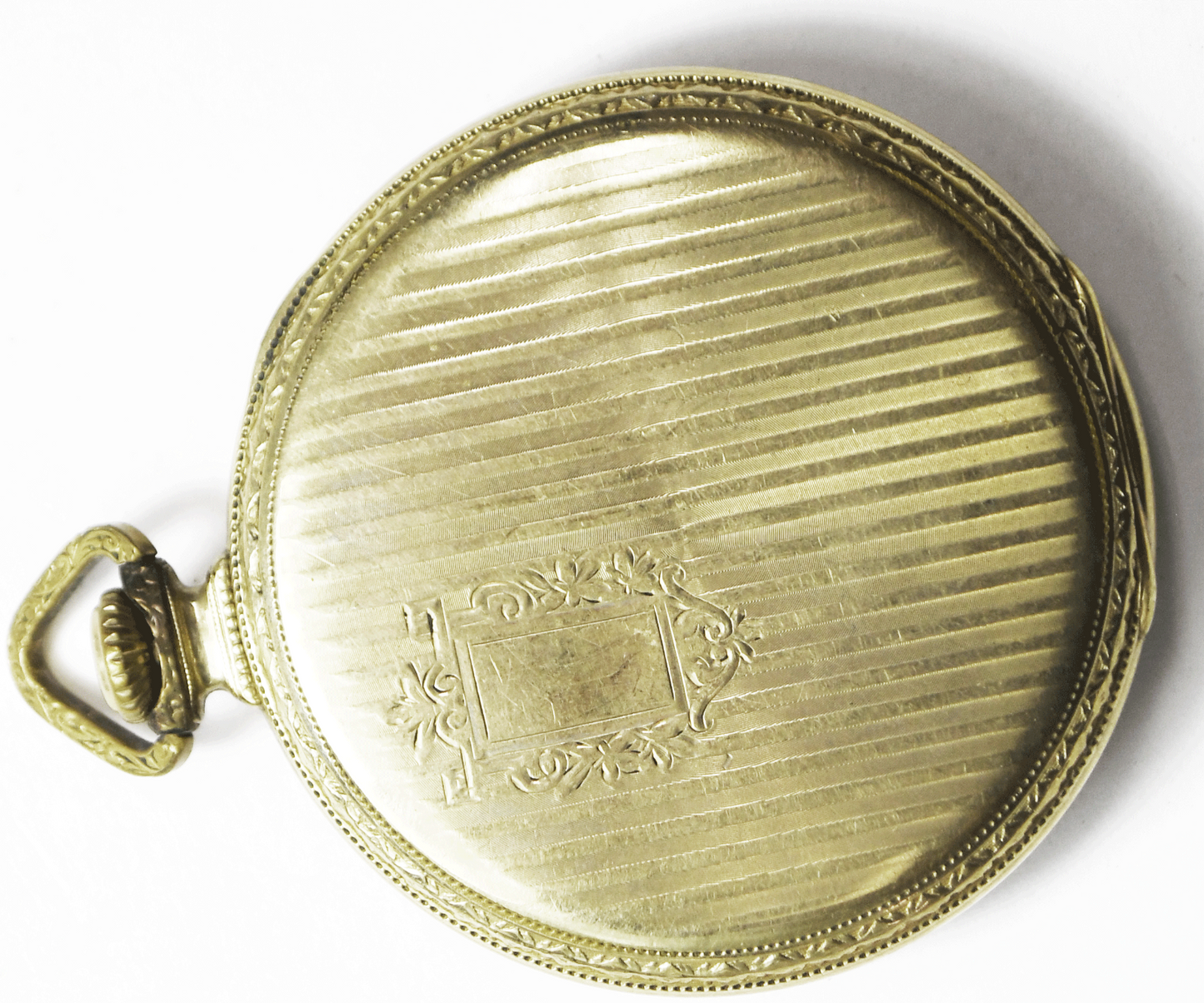 1922 South Bend Size 12 Grade 411 OF Hinged GF 25yr Case Pocket Watch