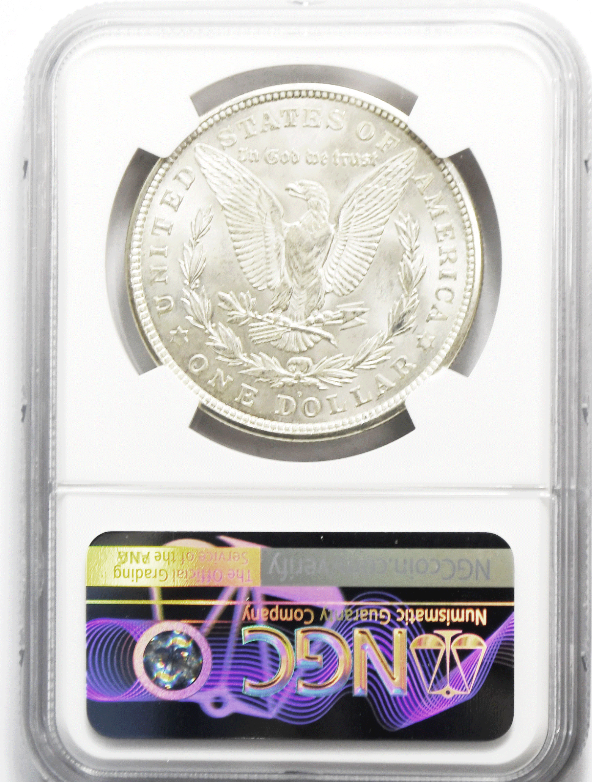 1882 S $1 Morgan Silver One Dollar NGC MS64 San Francisco Uncirculated