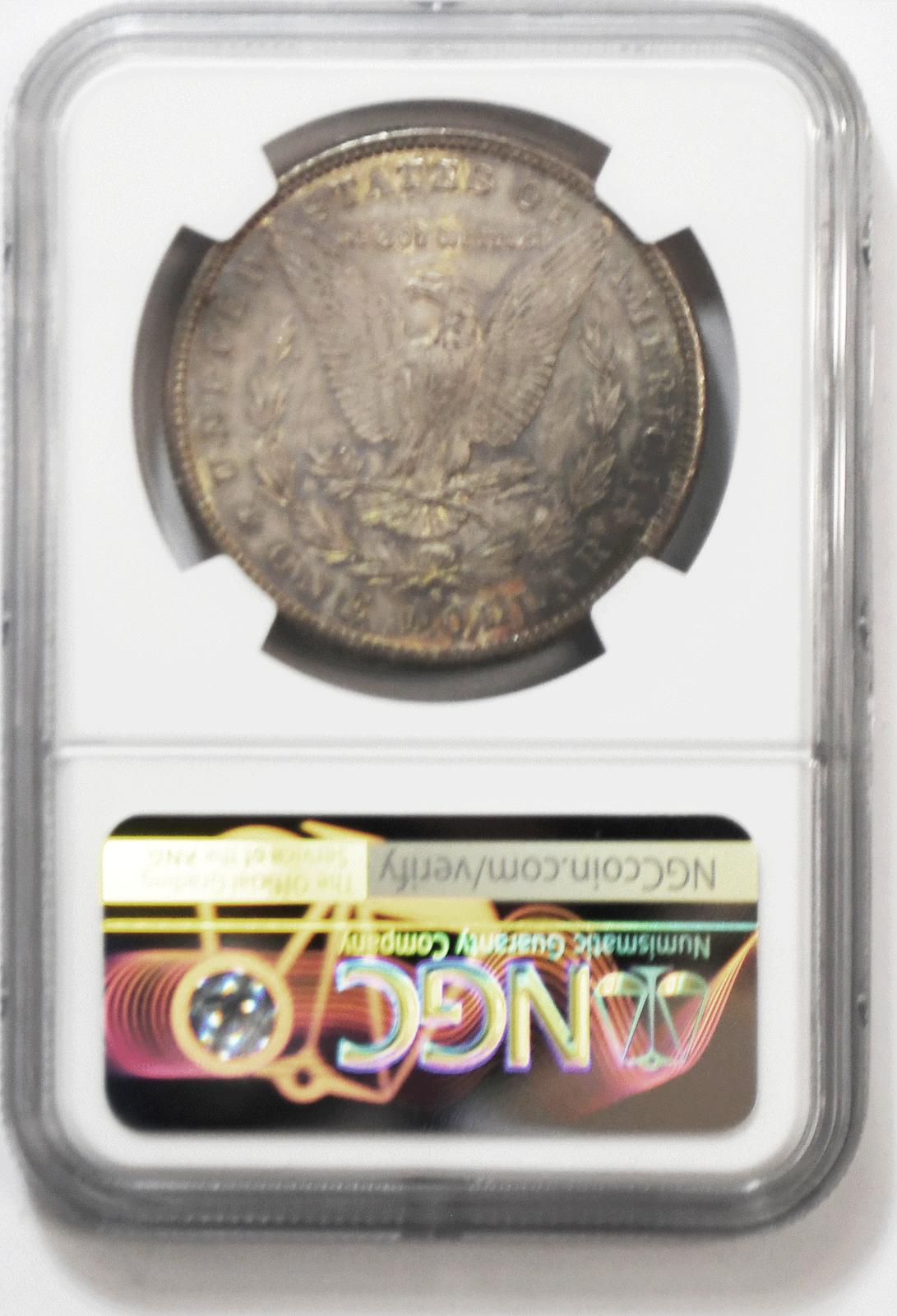 1881 S $1 Morgan Silver One Dollar NGC MS62 San Francisco Uncirculated