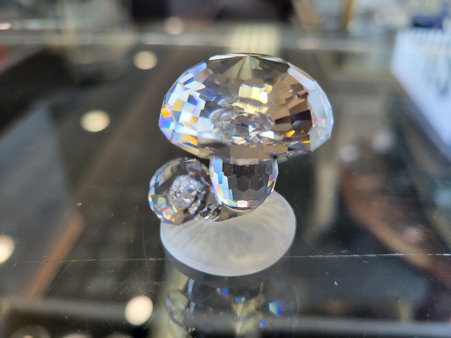 Swarovski Crystal Mushrooms Art 7472 NR 030 000 Austria