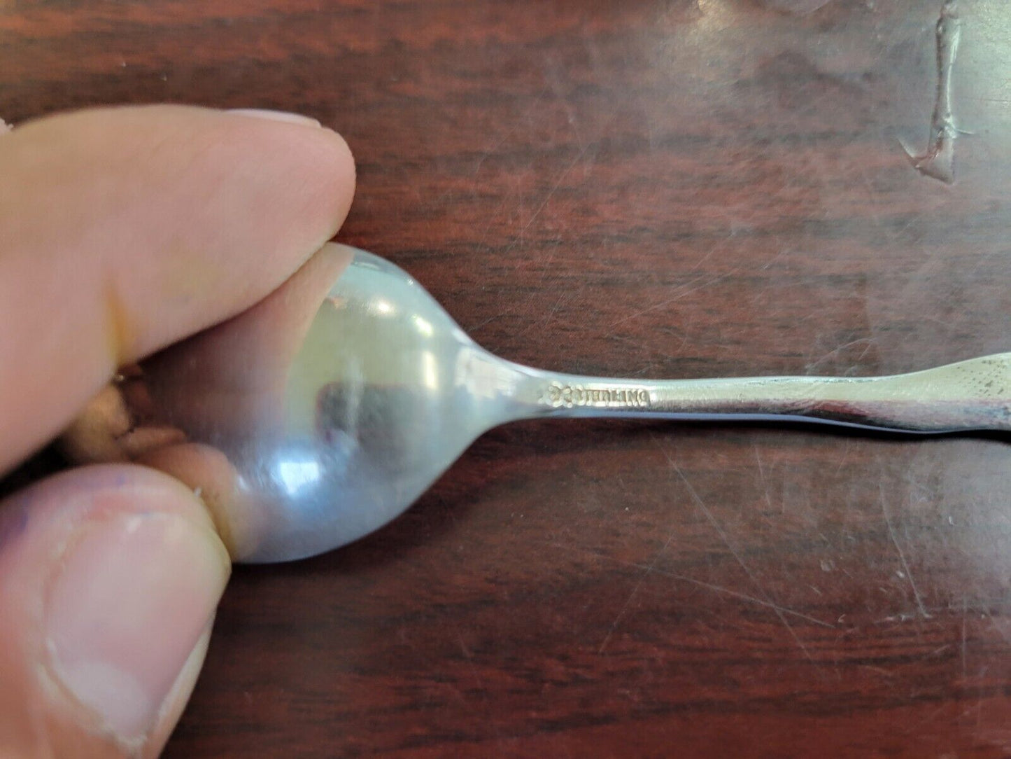 Newport Sterling Silver Souvenir Spoon 4 7/16" Whiting Company .38oz.