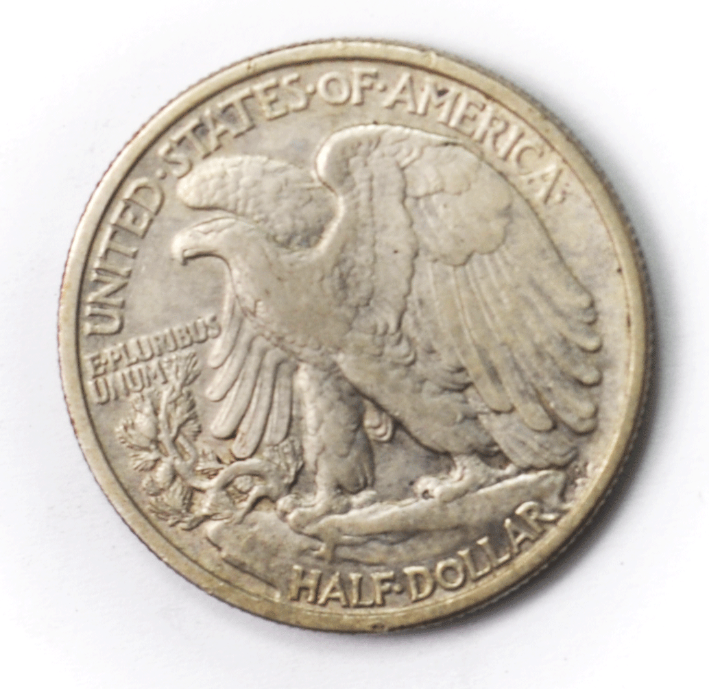 1937 50c Walking Liberty Silver Half Dollar Fifty Cents Philadelphia