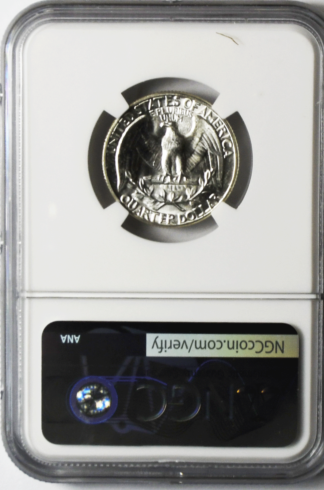 1958 25c Washington Silver Quarter Dollar NGC MS66 Brilliant Uncirculated