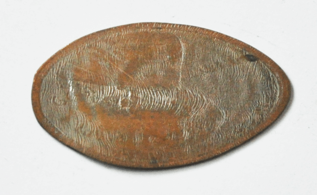 Kansas City Zoo Elongated Penny Poison Dart Frog 35mm