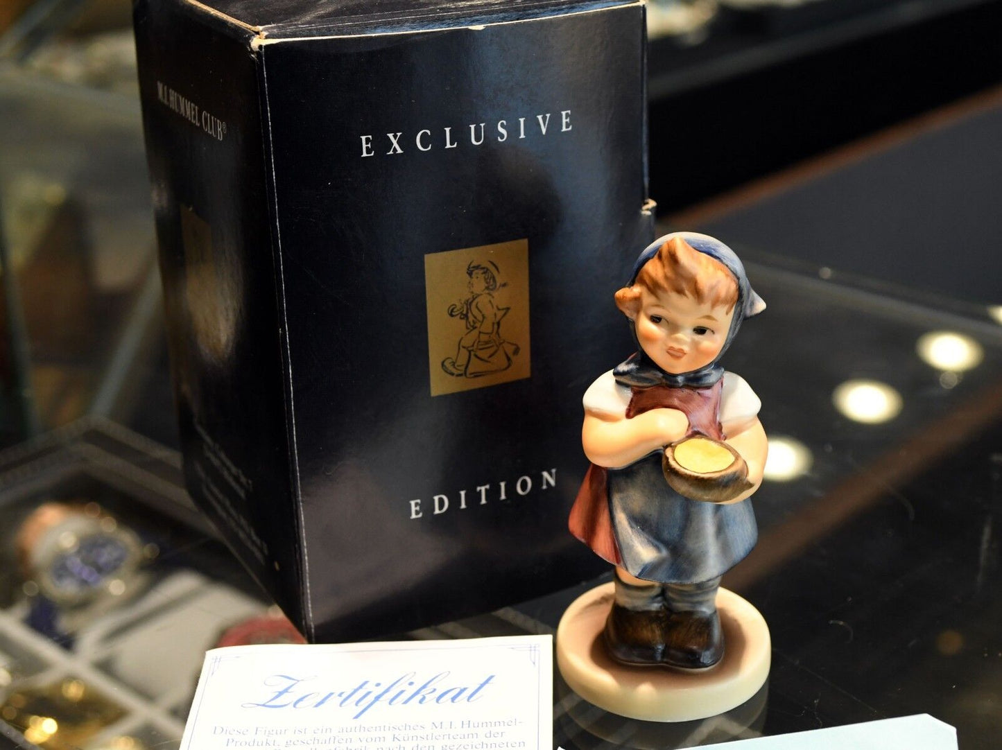 1995 Hummel Club Exclusive Edition From Me To You 036 Hum 629 3 1/2" Tall