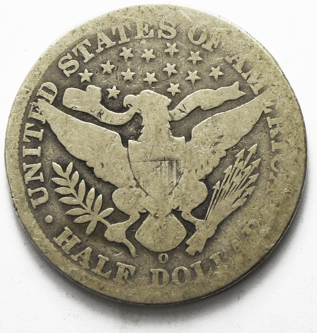 1898 O 50c Barber Silver Half Dollar Fifty Cents US New Orleans Rare