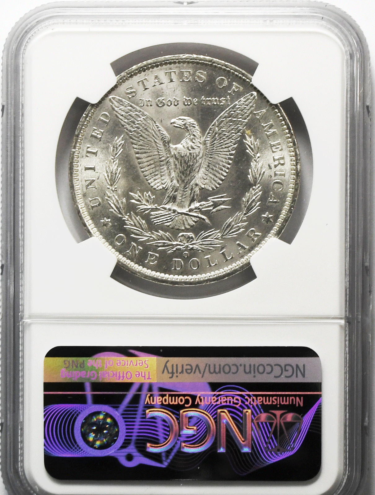 1885 O $1 Morgan Silver Dollar MS61 NGC Uncirculated New Orleans