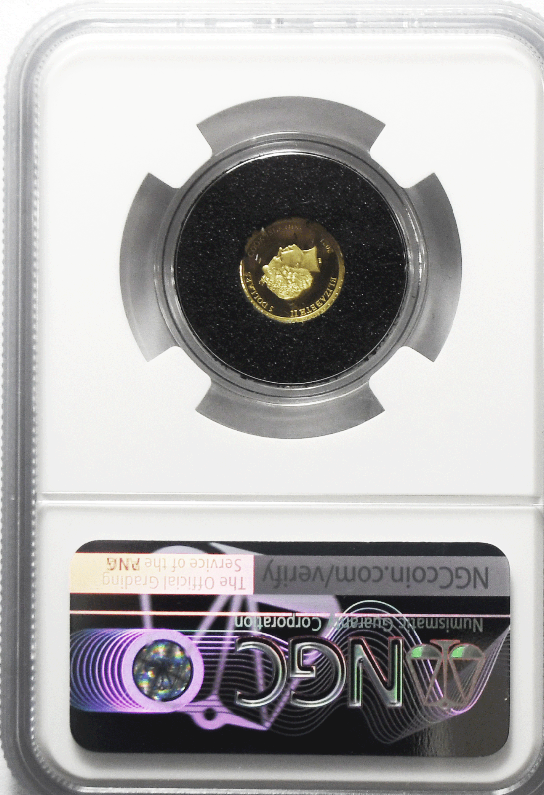 2021 $5 Cook Is Gold .5g Animal Series 7k NGC PF70 UC Montana Mourning Cloak