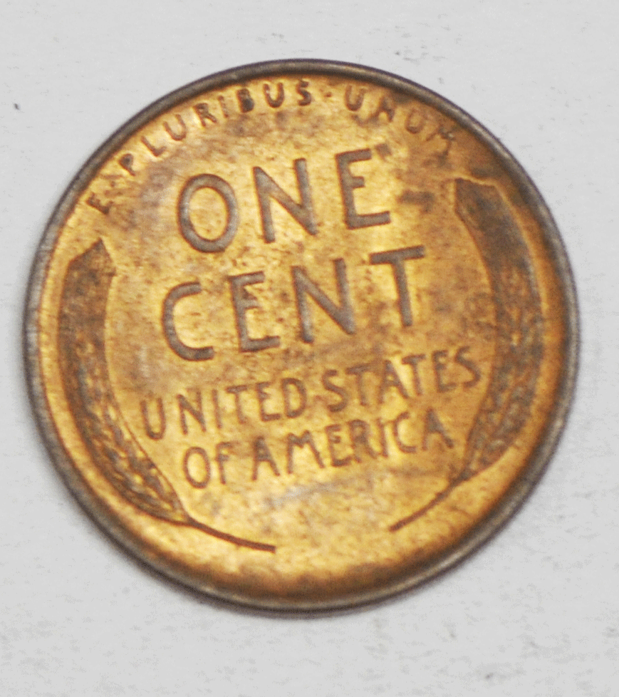 1910 1c Lincoln Wheat Cent Philadelphia Penny AU-Unc