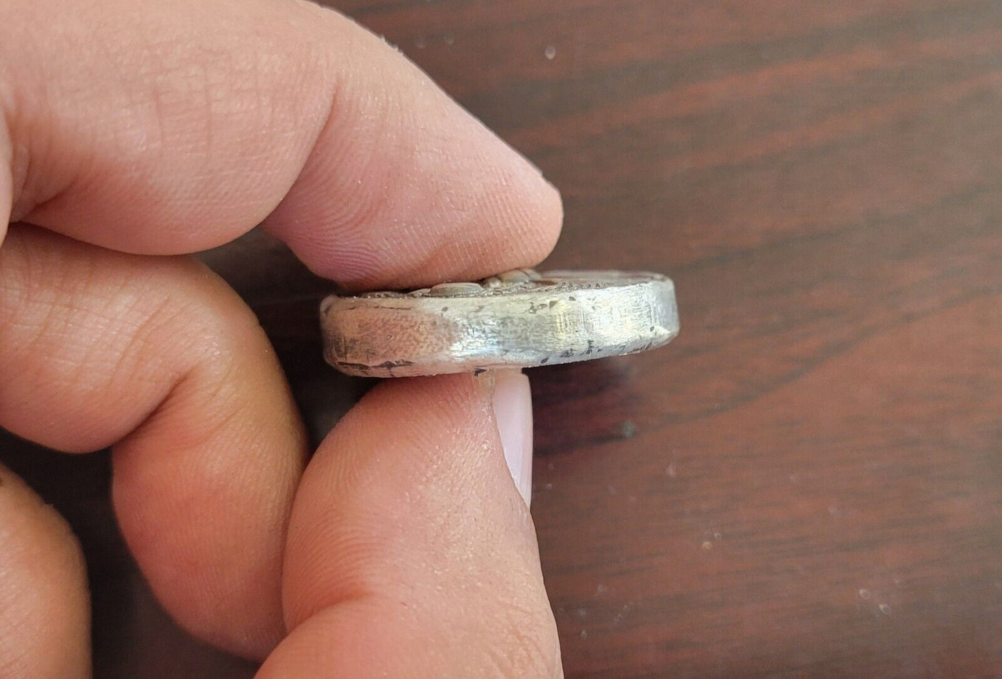 Scarab Beatle Egyptian Round MK Barz 1 oz .999 Fine Silver Round