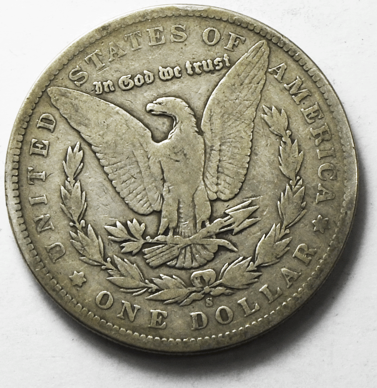 1899 S $1 Morgan Silver One Dollar US Coin Rare San Francisco