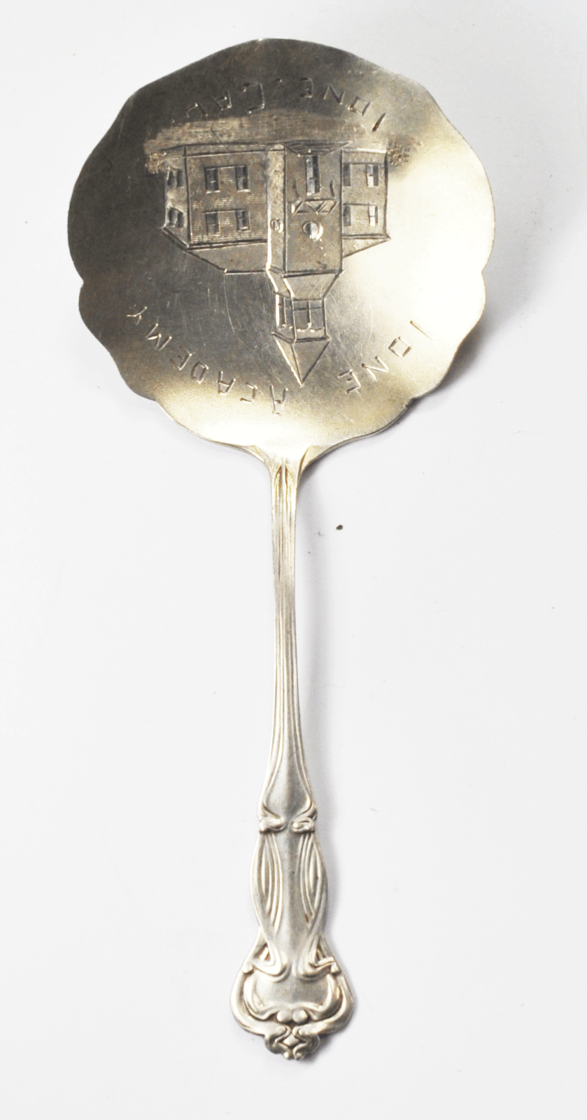 Antique Sterling Paye & Baker Bon Bon Souvenir Spoon Ione Academy California