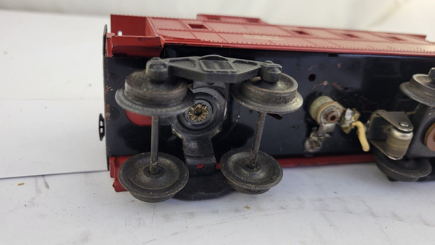 Vintage Lionel O Lines Red SP Caboose 6257 w/Original Box