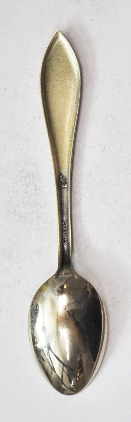 Sterling Silver Seattle World's Fair Space Needle Bell Souvenir Spoon 4.25"