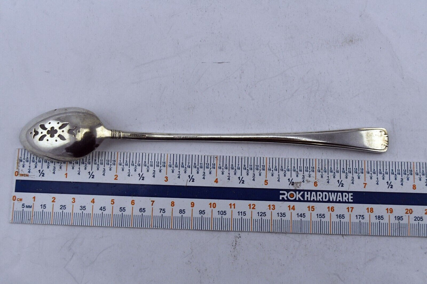 Marie Louise by Blackinton Towle Sterling 7 1/2" Long Handle Olive Spoon 1 oz.