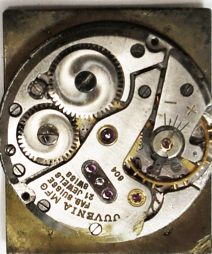 Juvenia 21J Watch Movement 604 Manual Wind Not Running