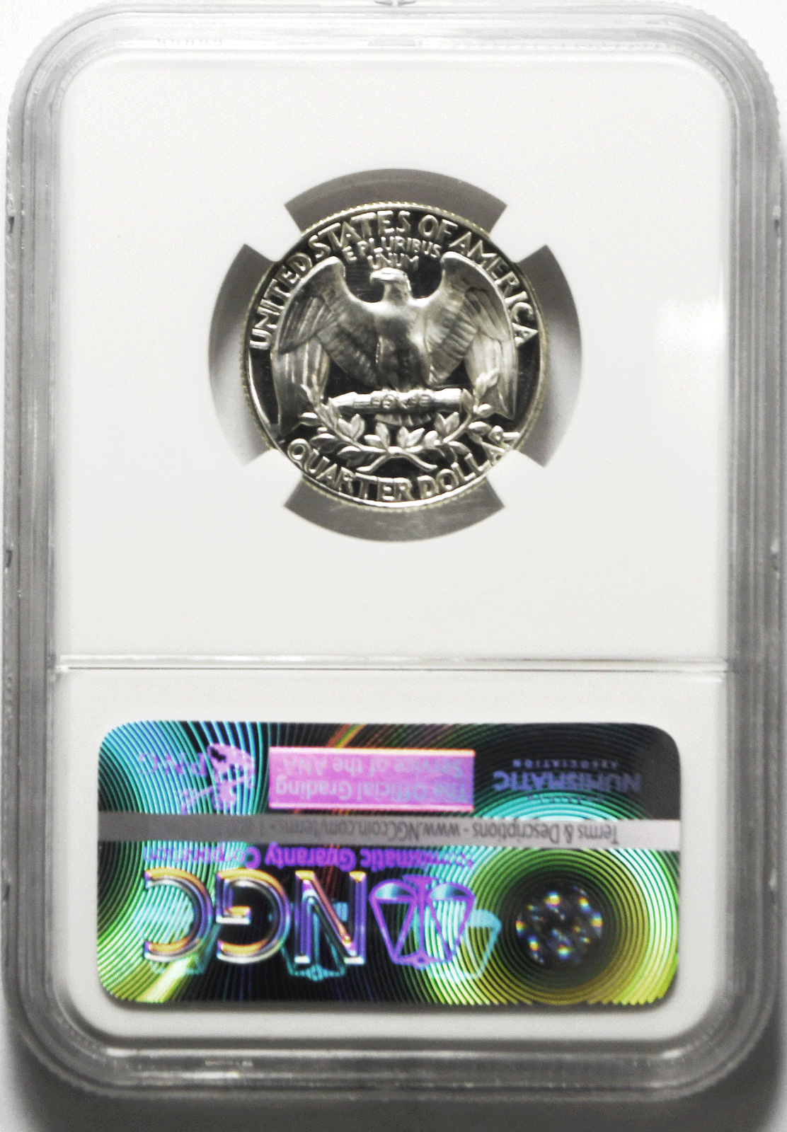 1960 25c Washington Proof Silver Quarter Dollar NGC PF67 Cameo