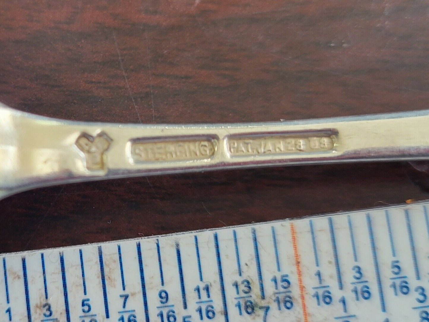 Christian Church Sterling Silver 5 5/8" Souvenir Spoon Carthage MO. .63oz.