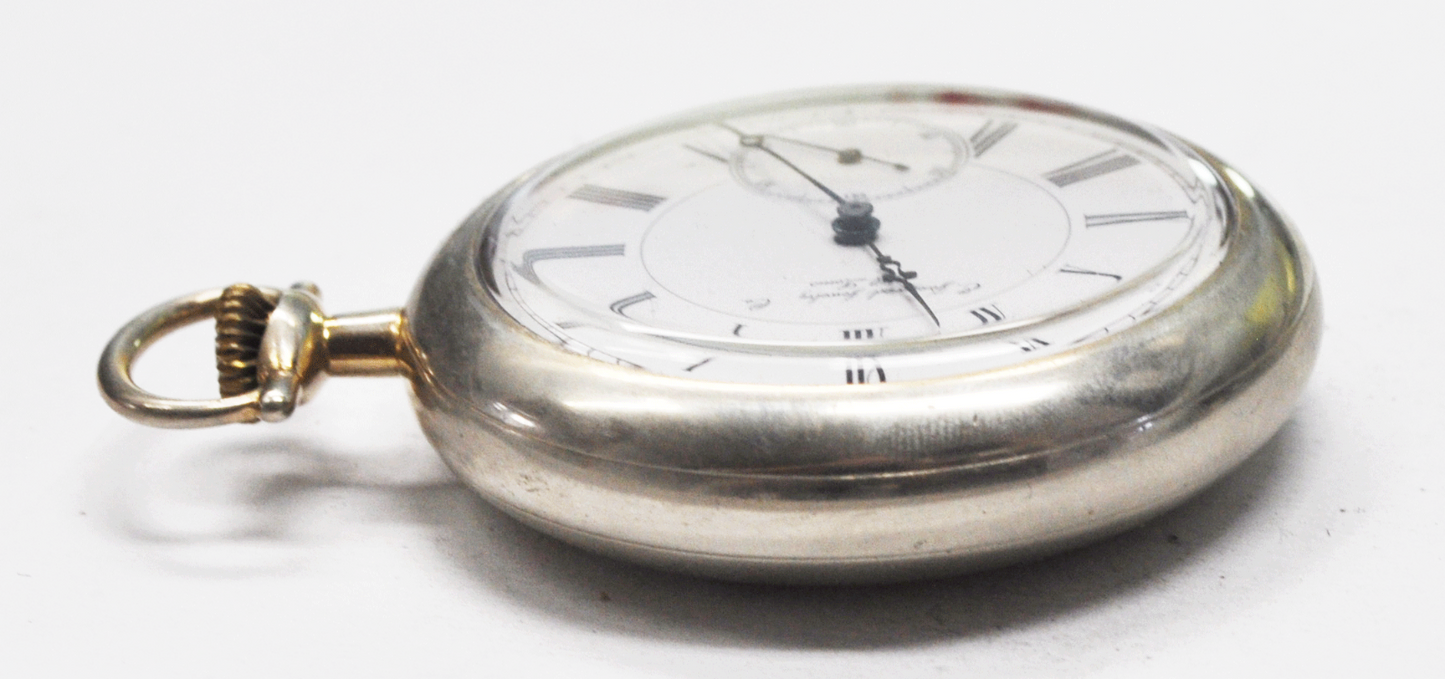 E Jaccard St Louis Missouri Longines Size 16 Open Face Pocket Watch